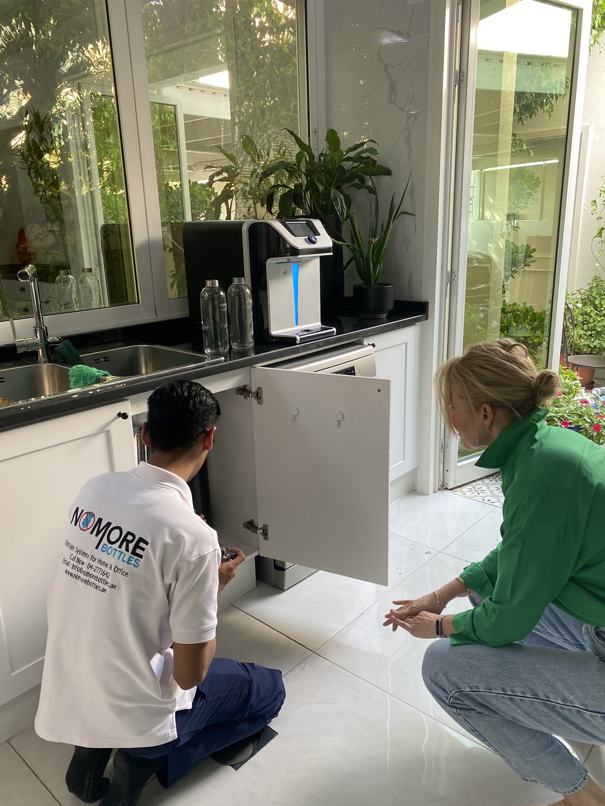 Under sink filtration